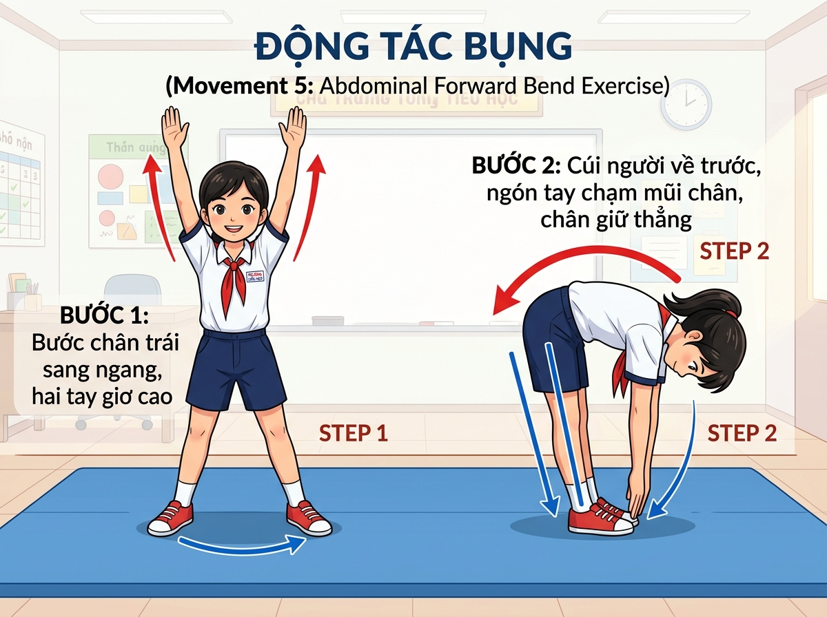 Động tác bụng